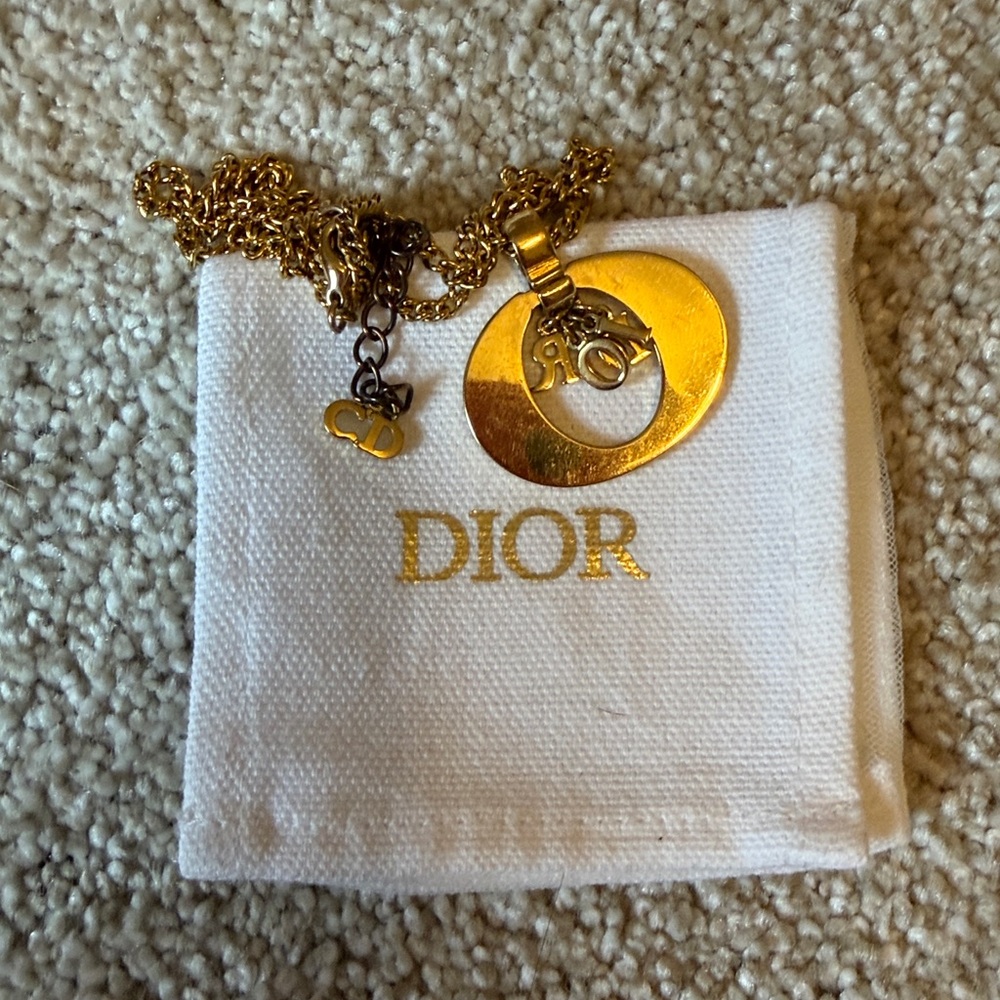 Vintage Refurbished Christian Dior Pendant Necklace - Picture 17 of 17
